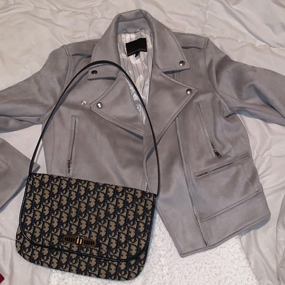 Banana Republic Jackets & Blazers - Banana Republic Faux Suede Biker Jacket